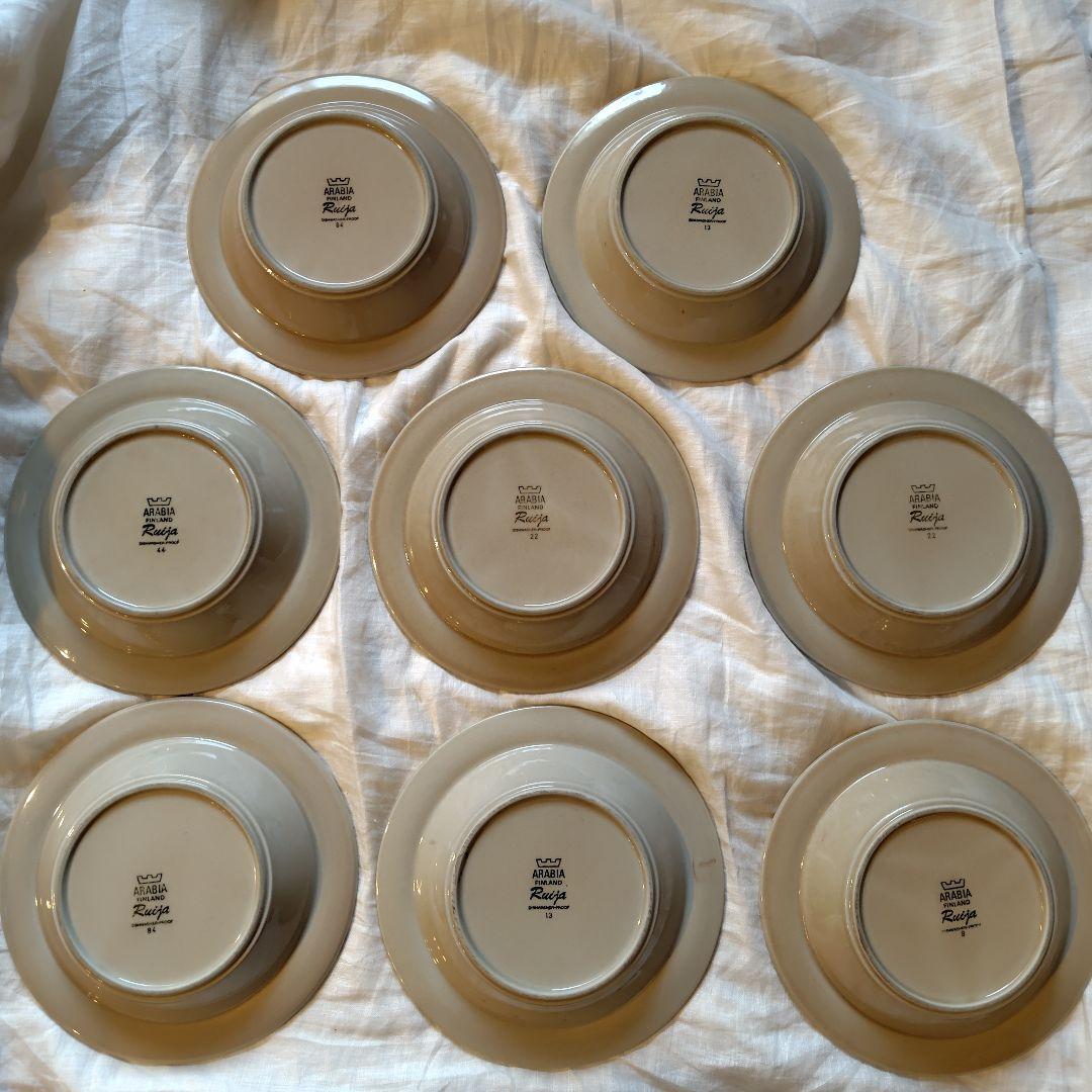 ARABIA Ruija アラビア　ルイヤ　スープボウル　ヴィンテージ　8皿