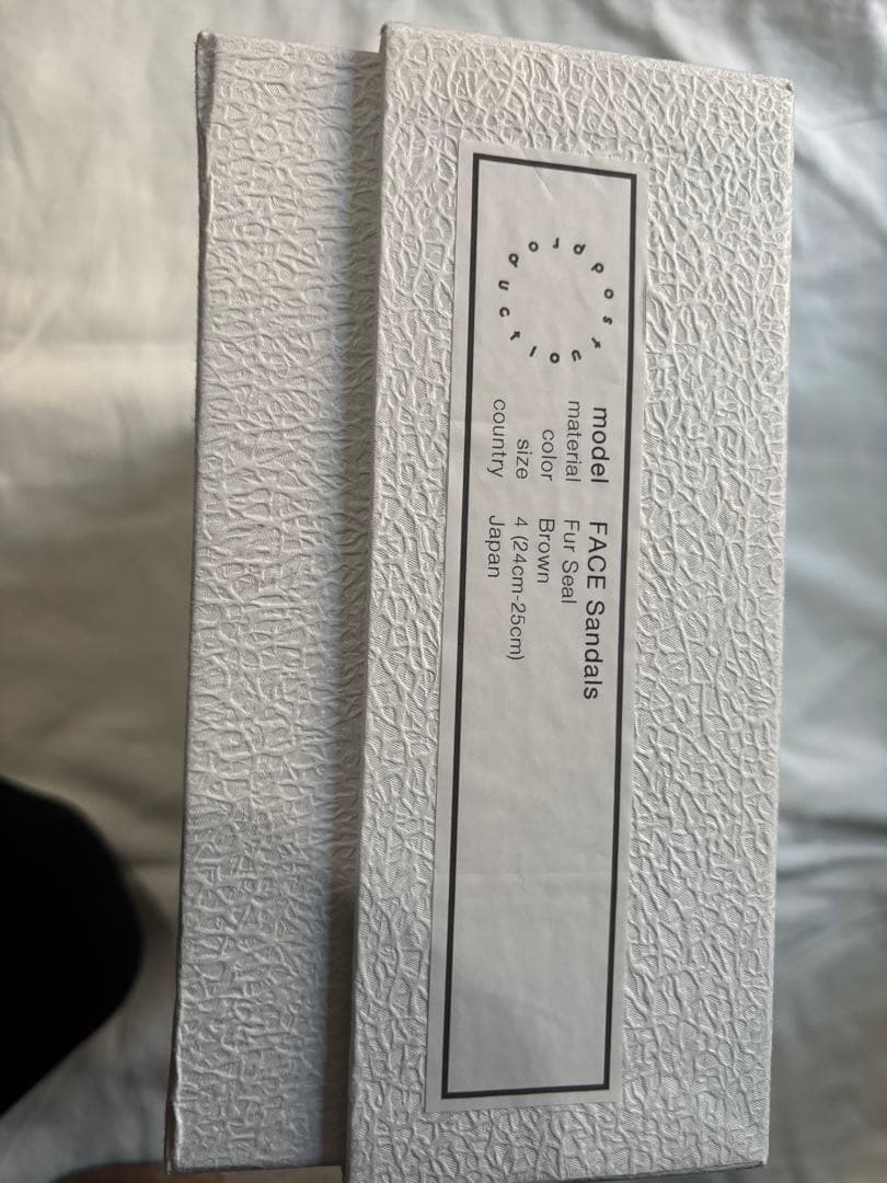 post production face sandals サイズ4