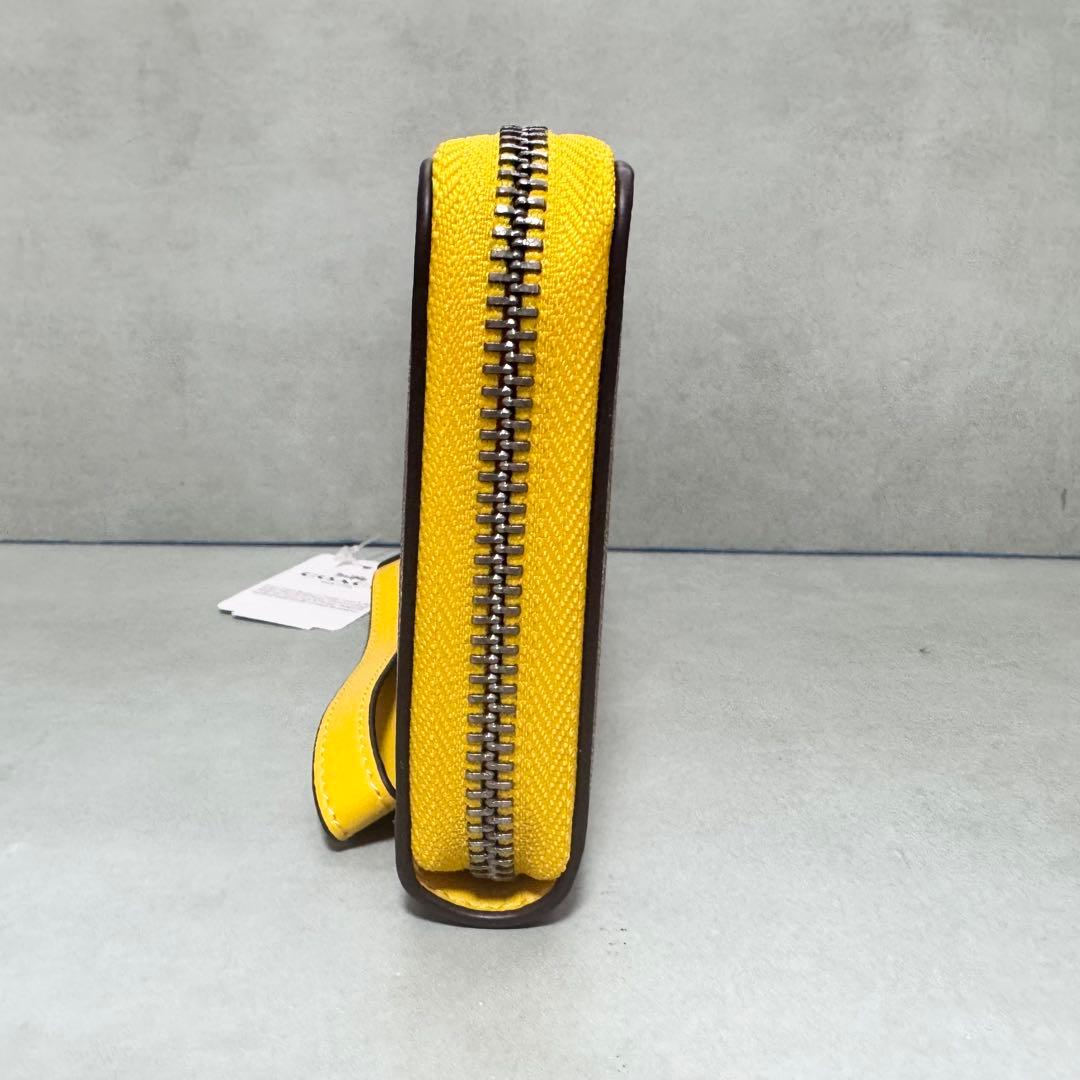 COACH　コーチ　長財布　シグネチャー　ロングジップ　C4452　ストラップ付