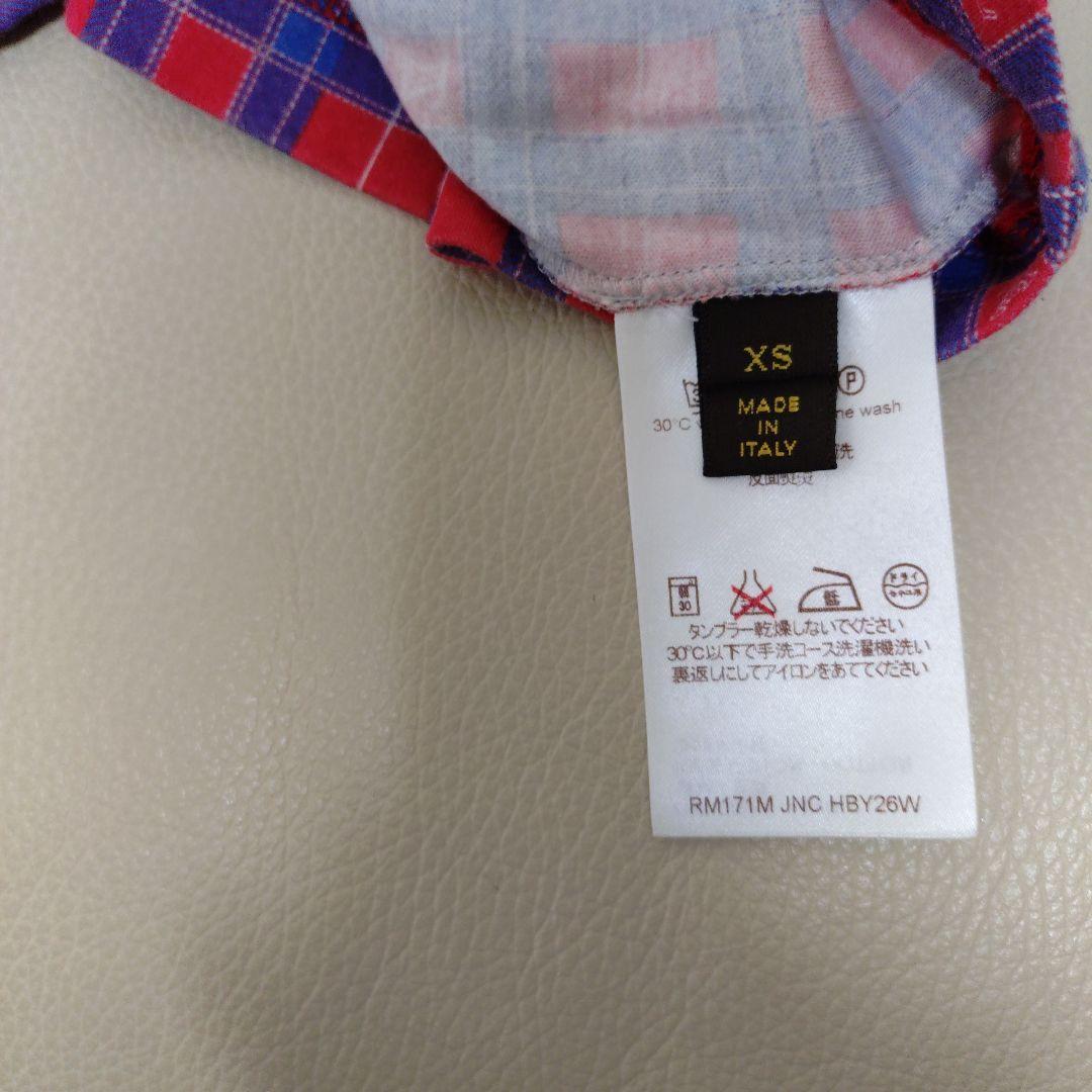 Louis Vuitton チェック柄 半袖Tシャツ XS