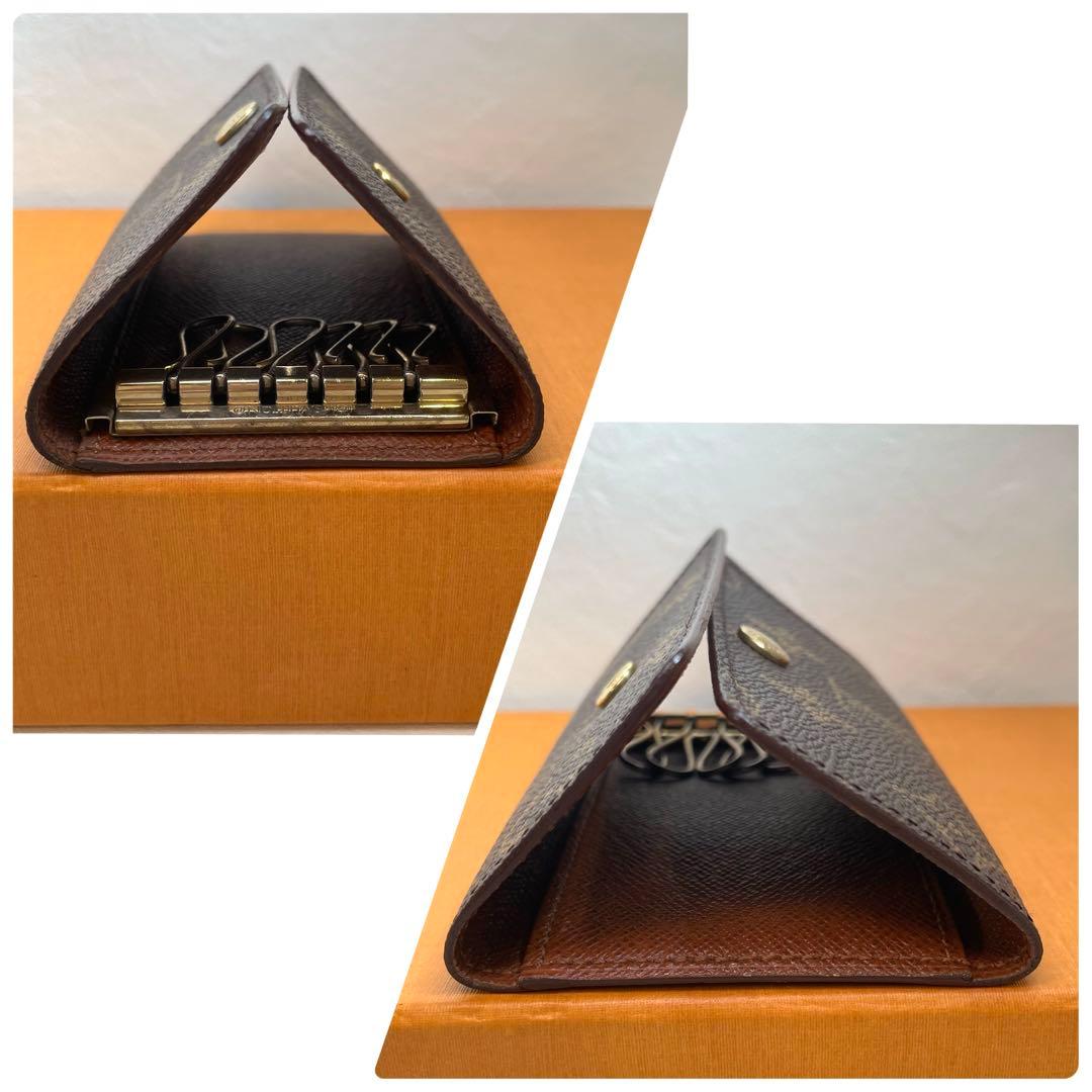 美品　ルイヴィトン　ミュルティクレ6 キーケース　モノグラム　鍵