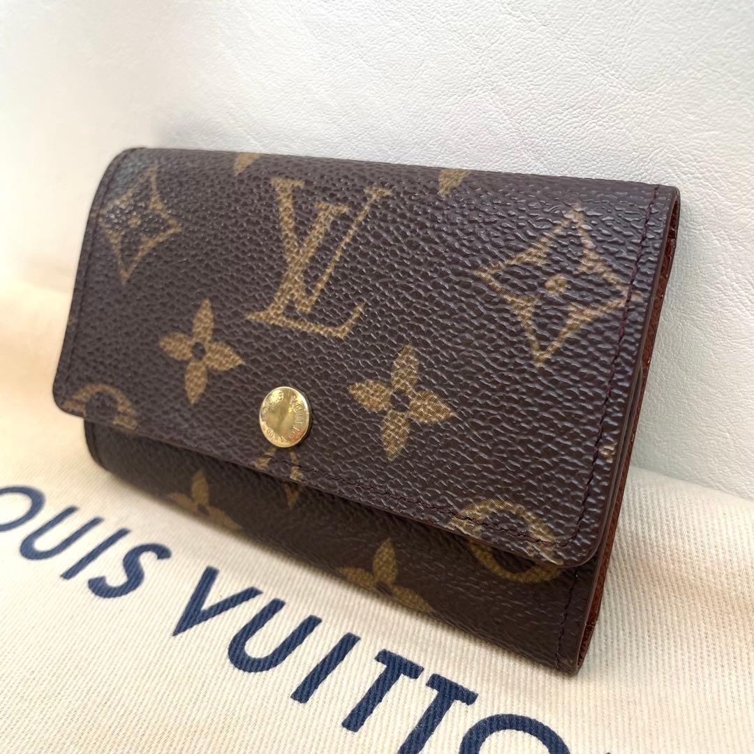 美品　ルイヴィトン　ミュルティクレ6 キーケース　モノグラム　鍵