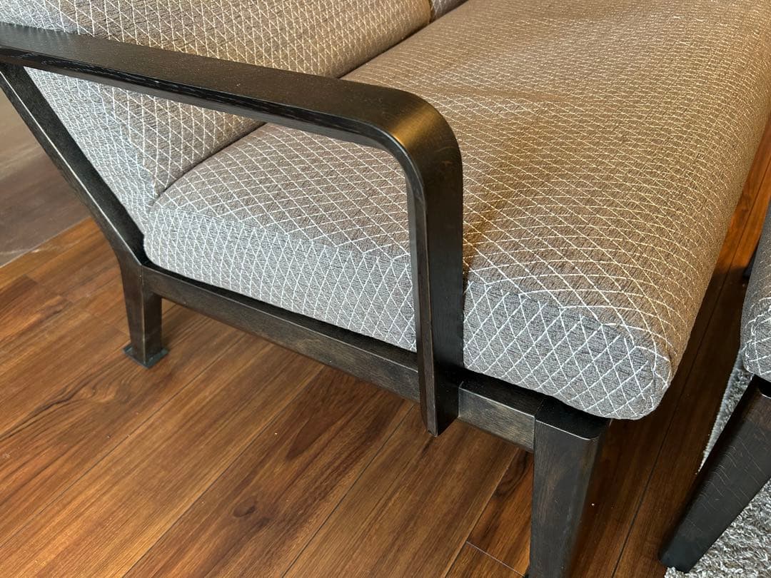 カリモク 3人掛けソファ WU45 オットマンとセットで購入お願いします。