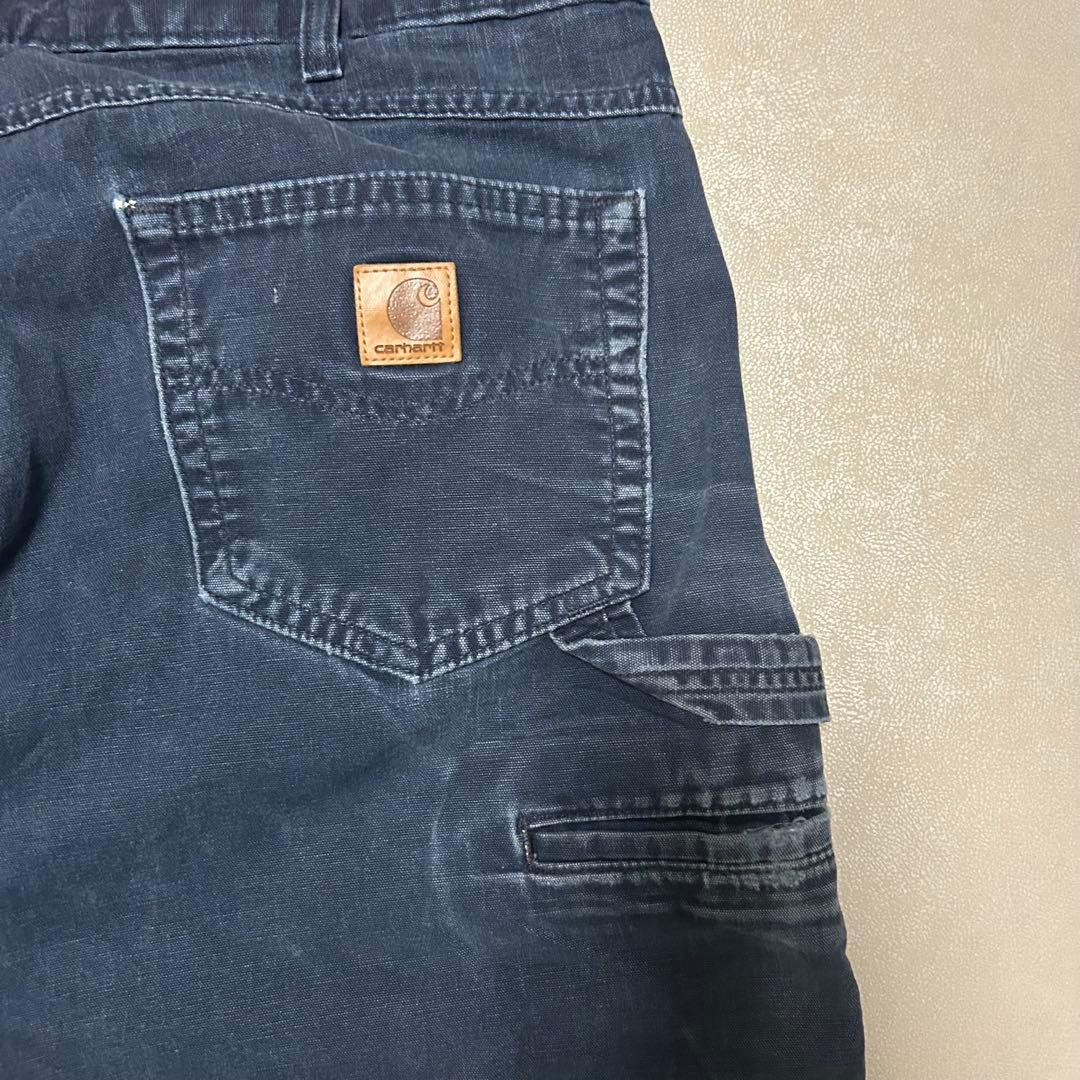 Carhartt 00s メキシコ製ダックペインターパンツフェードボロ38×32