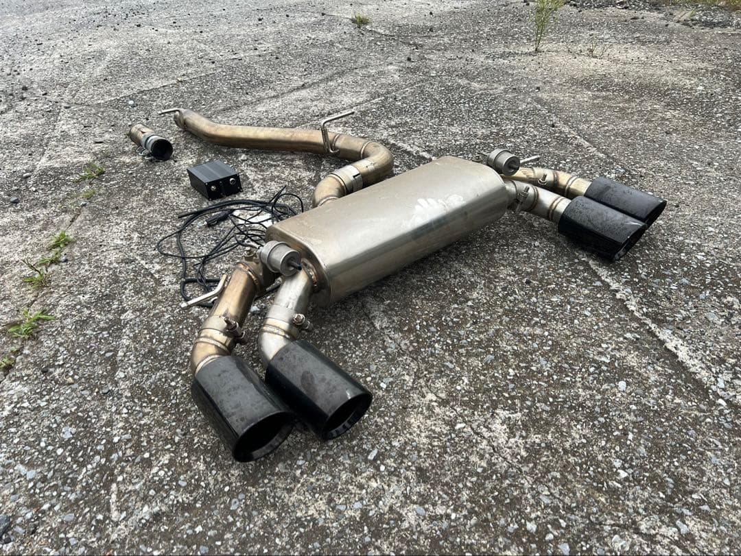 フォルクスワーゲン ゴルフ7/7.5R用 可変バルブ式マフラー