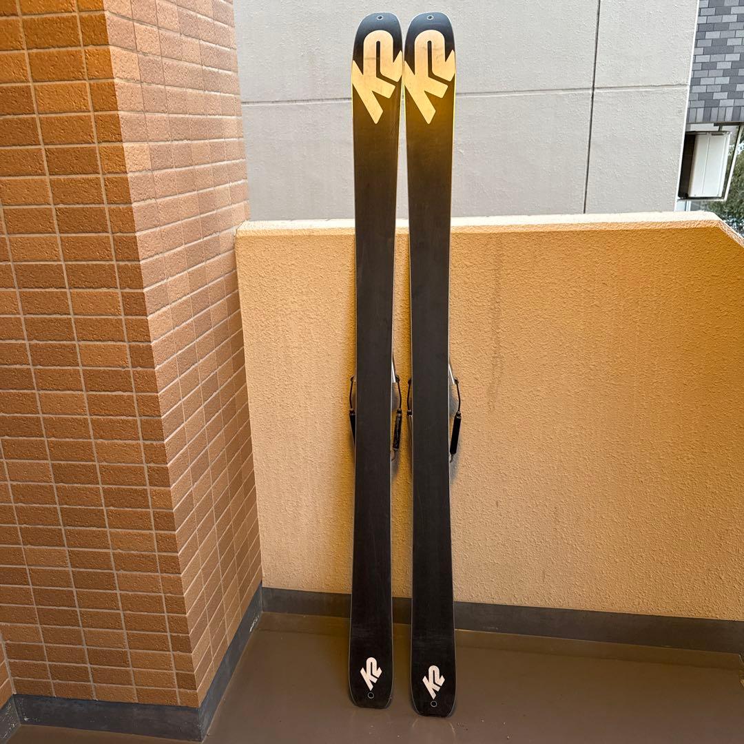 テレマークスキー　k2 WAY BACK88 シール付き