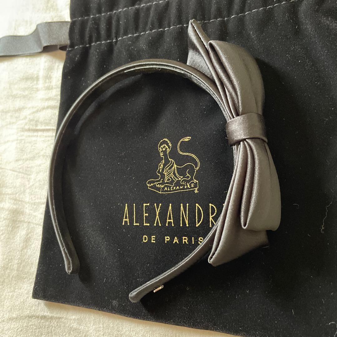 アレクサンドルドゥパリ カチューシャ リボン