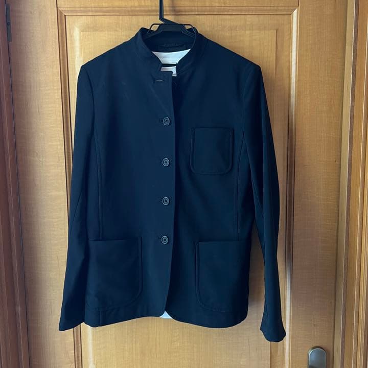 貴重！PRADA 定価35万ナイロンシャツ ジャケット 44サイズ 5つボタン