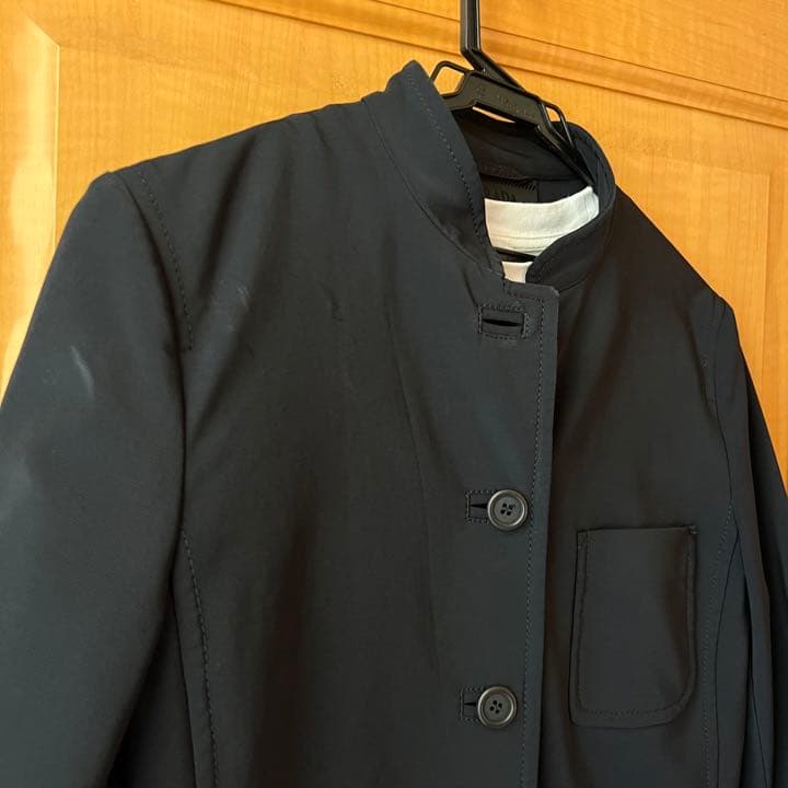 貴重！PRADA 定価35万ナイロンシャツ ジャケット 44サイズ 5つボタン