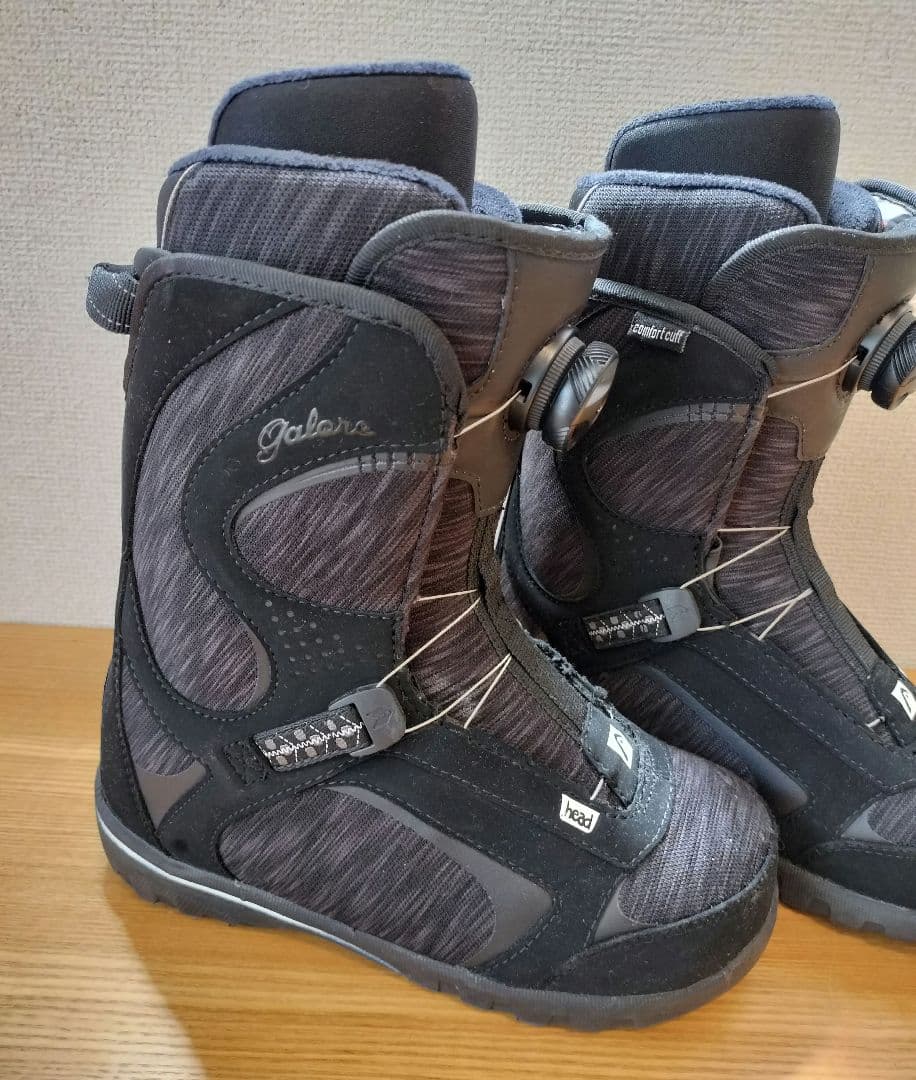 美品 HEAD ヘッド スノーボードブーツGALORE BOAシステム