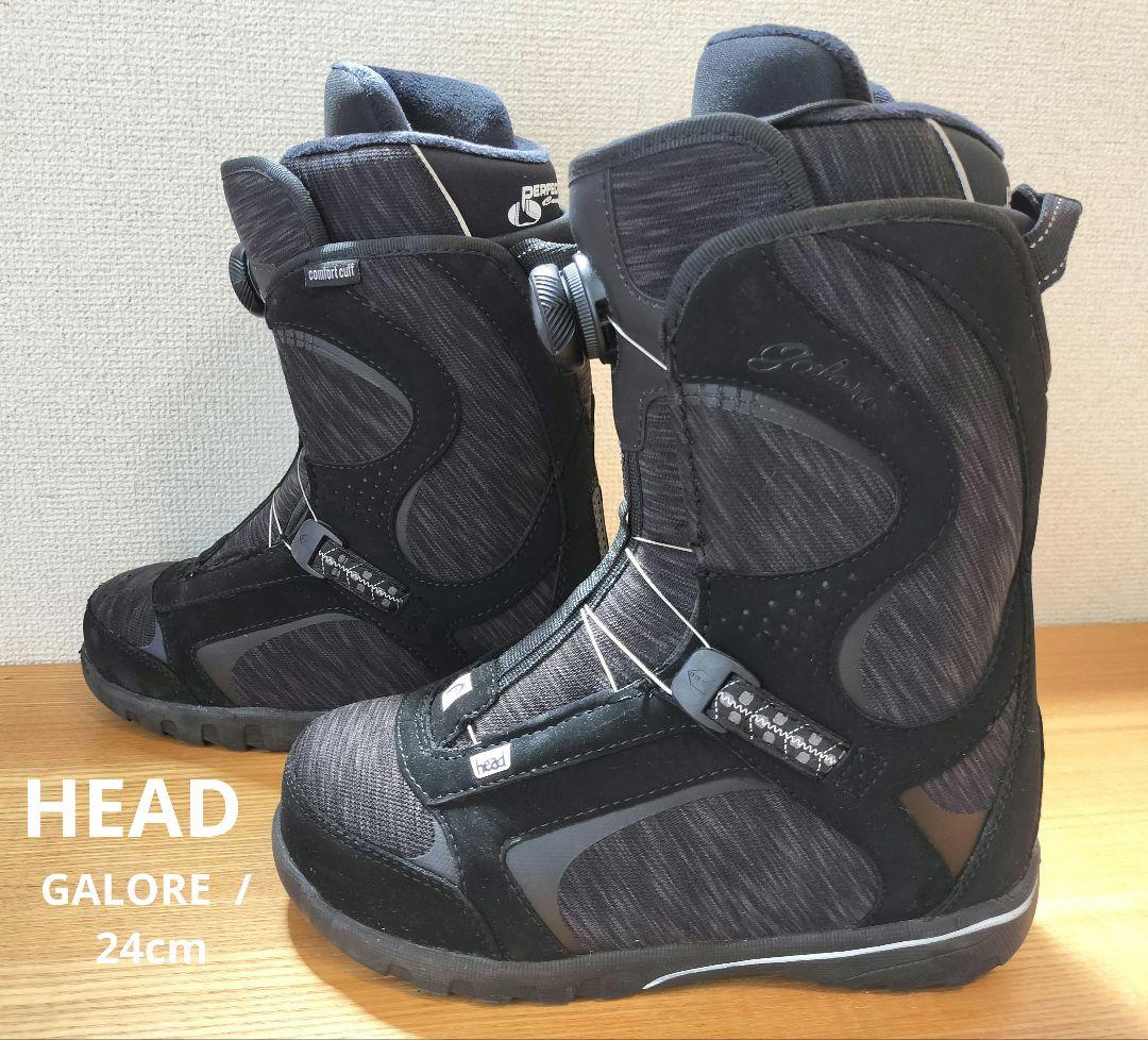 美品 HEAD ヘッド スノーボードブーツGALORE BOAシステム