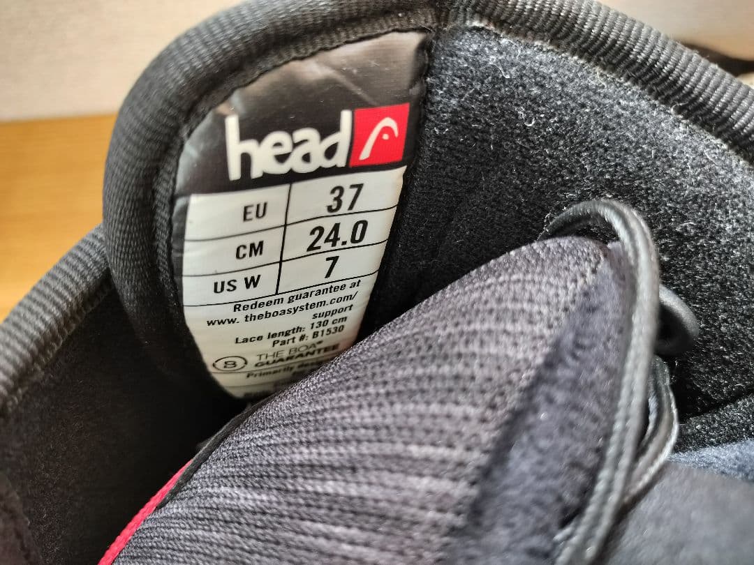 美品 HEAD ヘッド スノーボードブーツGALORE BOAシステム