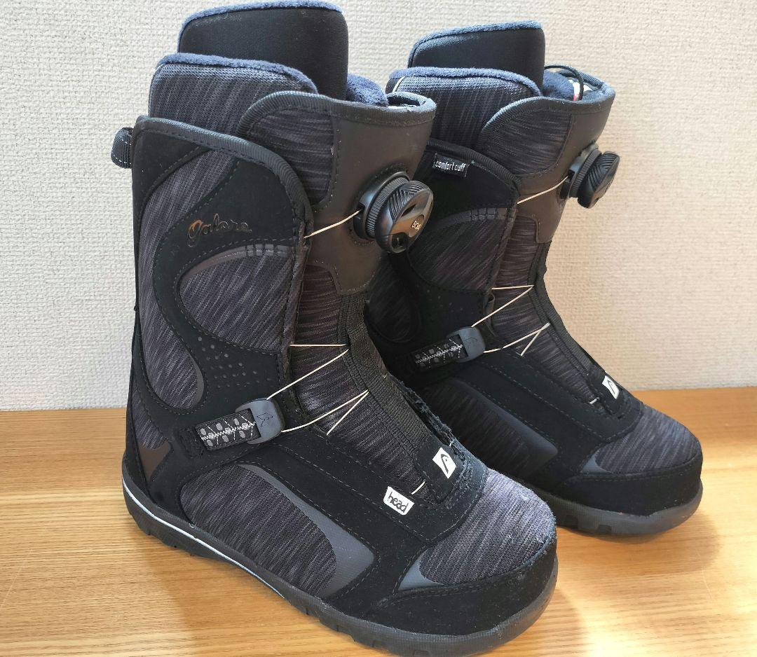 美品 HEAD ヘッド スノーボードブーツGALORE BOAシステム