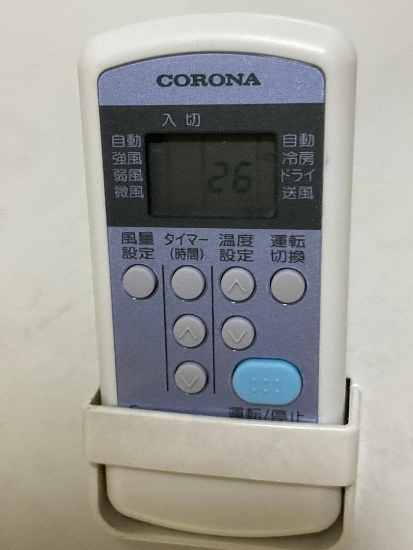 みる【中古動作品】CORONA CW-1621 窓用エアコン ホワイト
