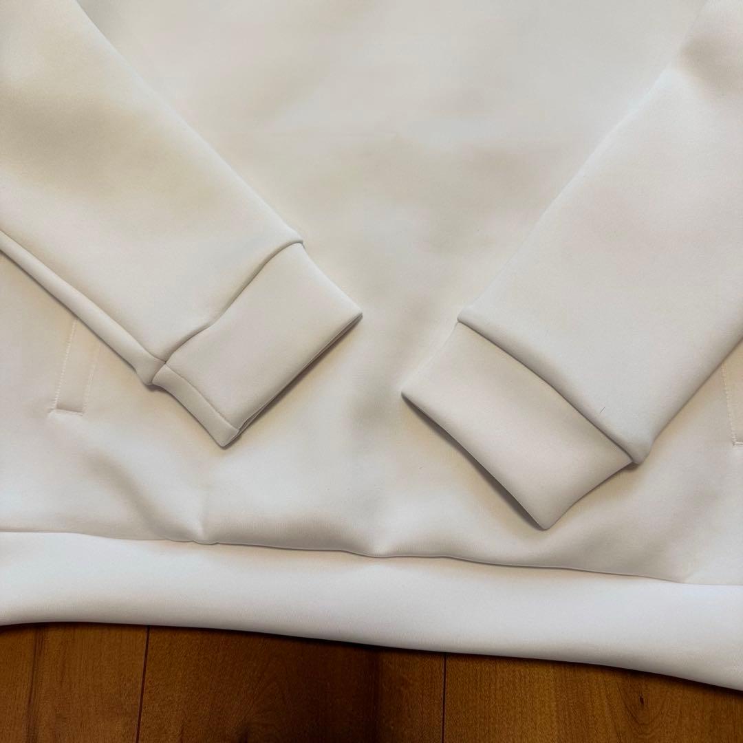 ダンボールニット　セットアップ　ビッグアディダスロゴ　春秋冬　 長袖　フード付き