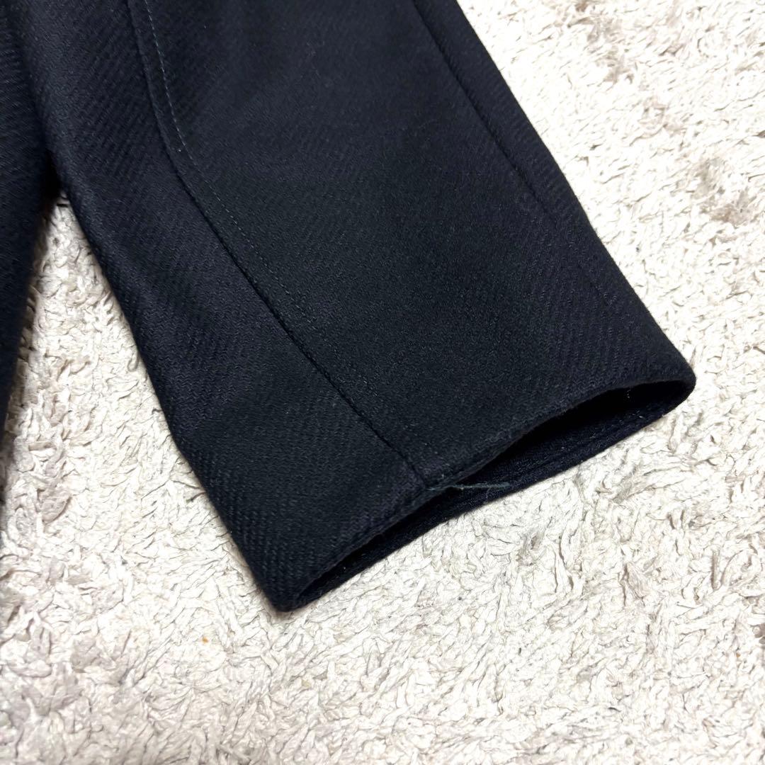 【高級生地】 ZARA MANTECO コート ロング ベルト 女優襟 M