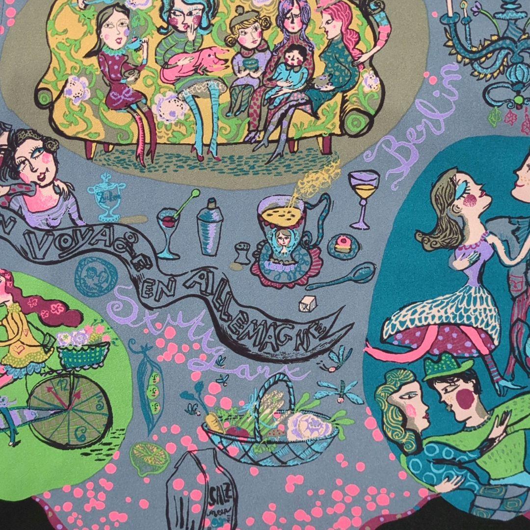 【専用】TOKUKO 1er VOL　チュニック　人物　犬　自転車　地球儀