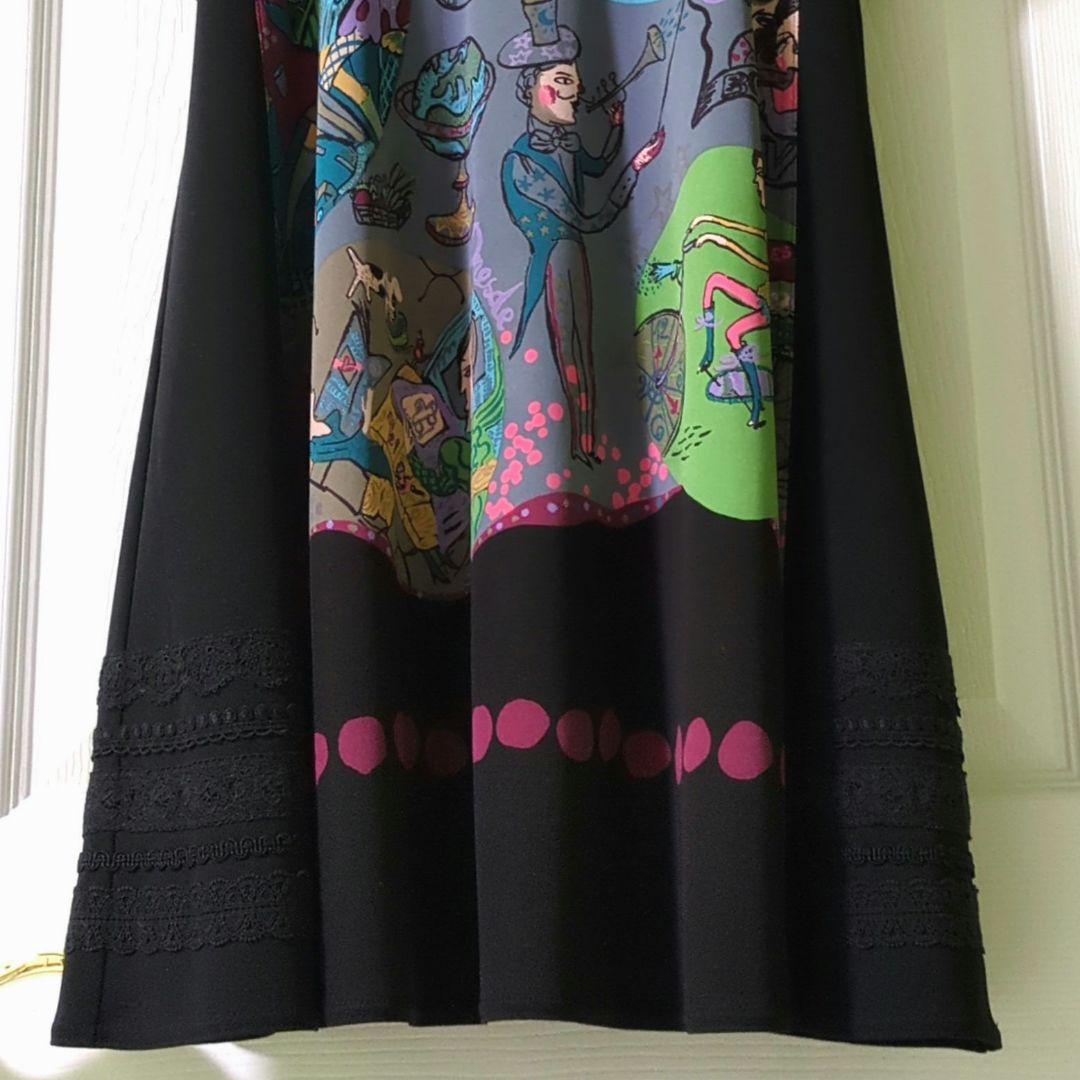 【専用】TOKUKO 1er VOL　チュニック　人物　犬　自転車　地球儀