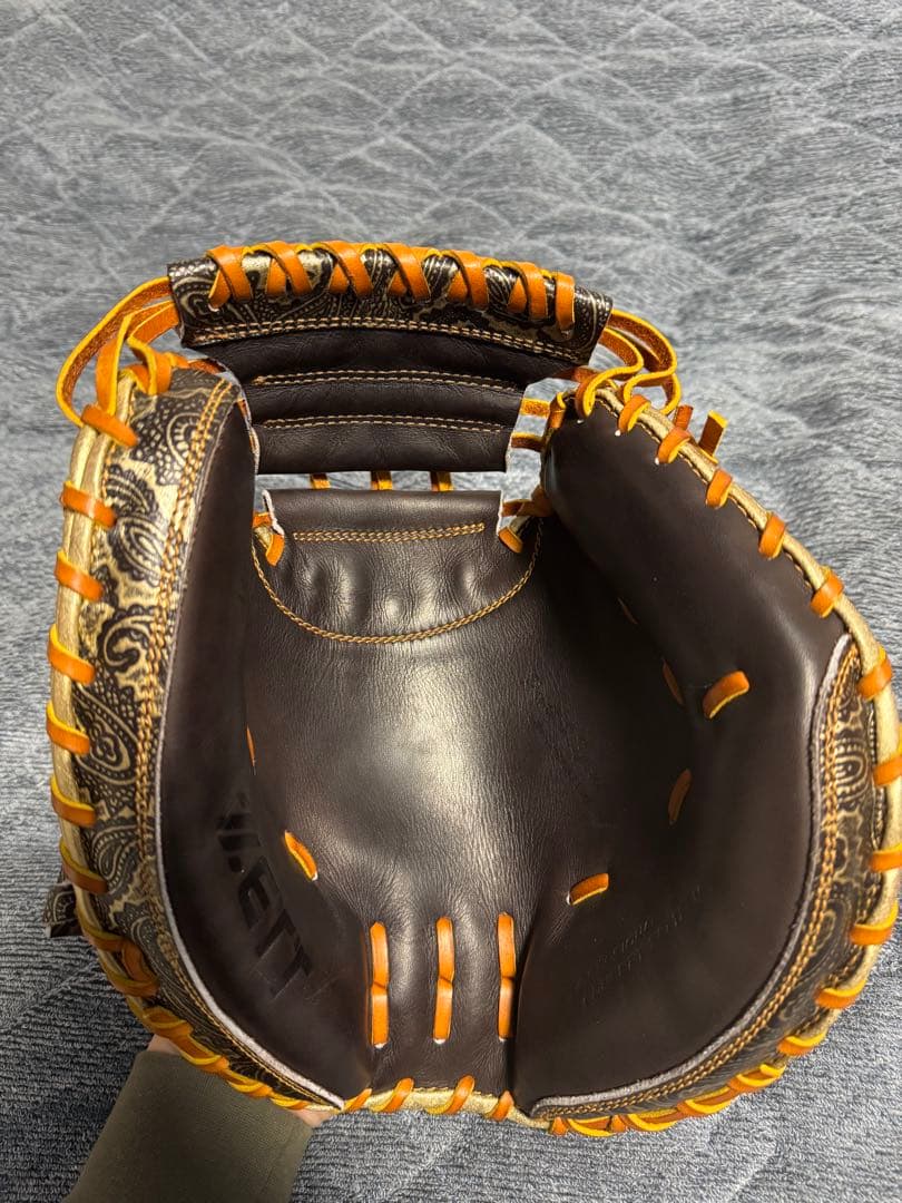 ZETT 軟式グローブ ブラウン