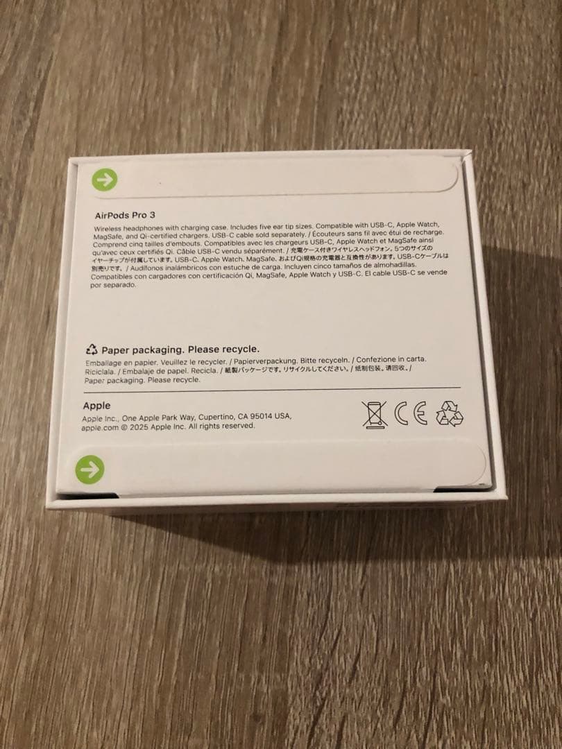 新品未開封AirPods Pro3