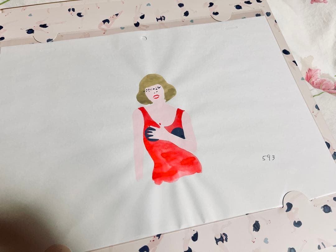 期間限定値下げ♡好きってなんだろう涙　原画&ＣＤ　YUKI