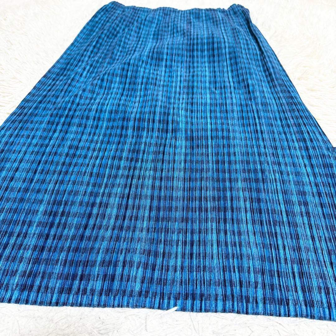 希少/大きい✨プリーツプリーズ　プリーツ加工　変形パンツ　サルエル　チェック