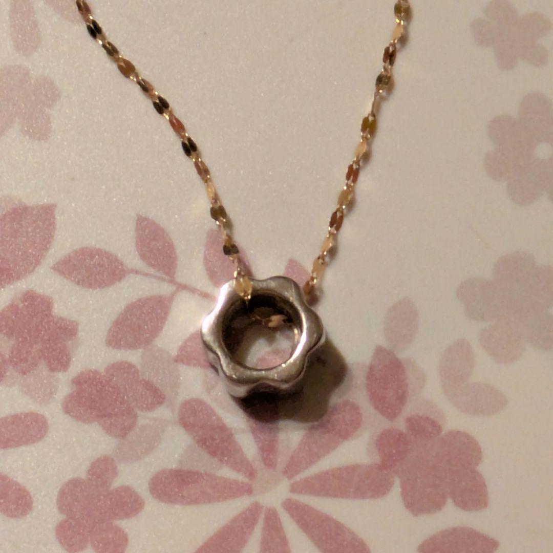 美品 K14 14金 刻印あり ホワイトゴールド WG ペンダント