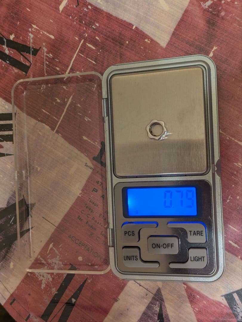 美品 K14 14金 刻印あり ホワイトゴールド WG ペンダント