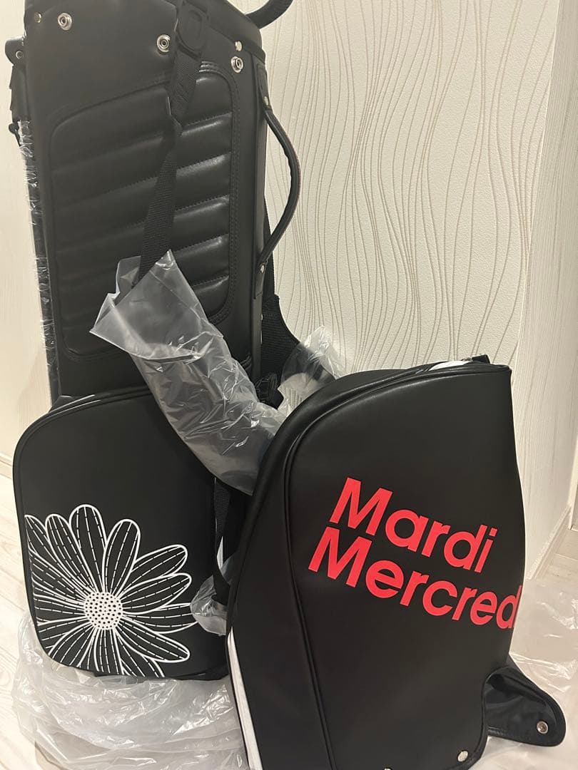 mardi mercredi ゴルフ ゴルフバッグ　サンバイザー　セット