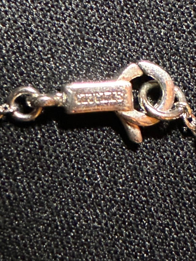 【新品・未使用】CELINE セリーヌ　モノクローム　ストラスネックレス　激レア