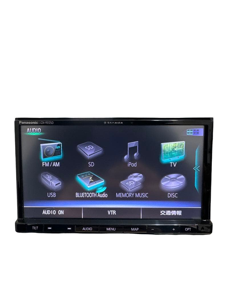 Shino 　Panasonic CN-RE05D 地図データは2018