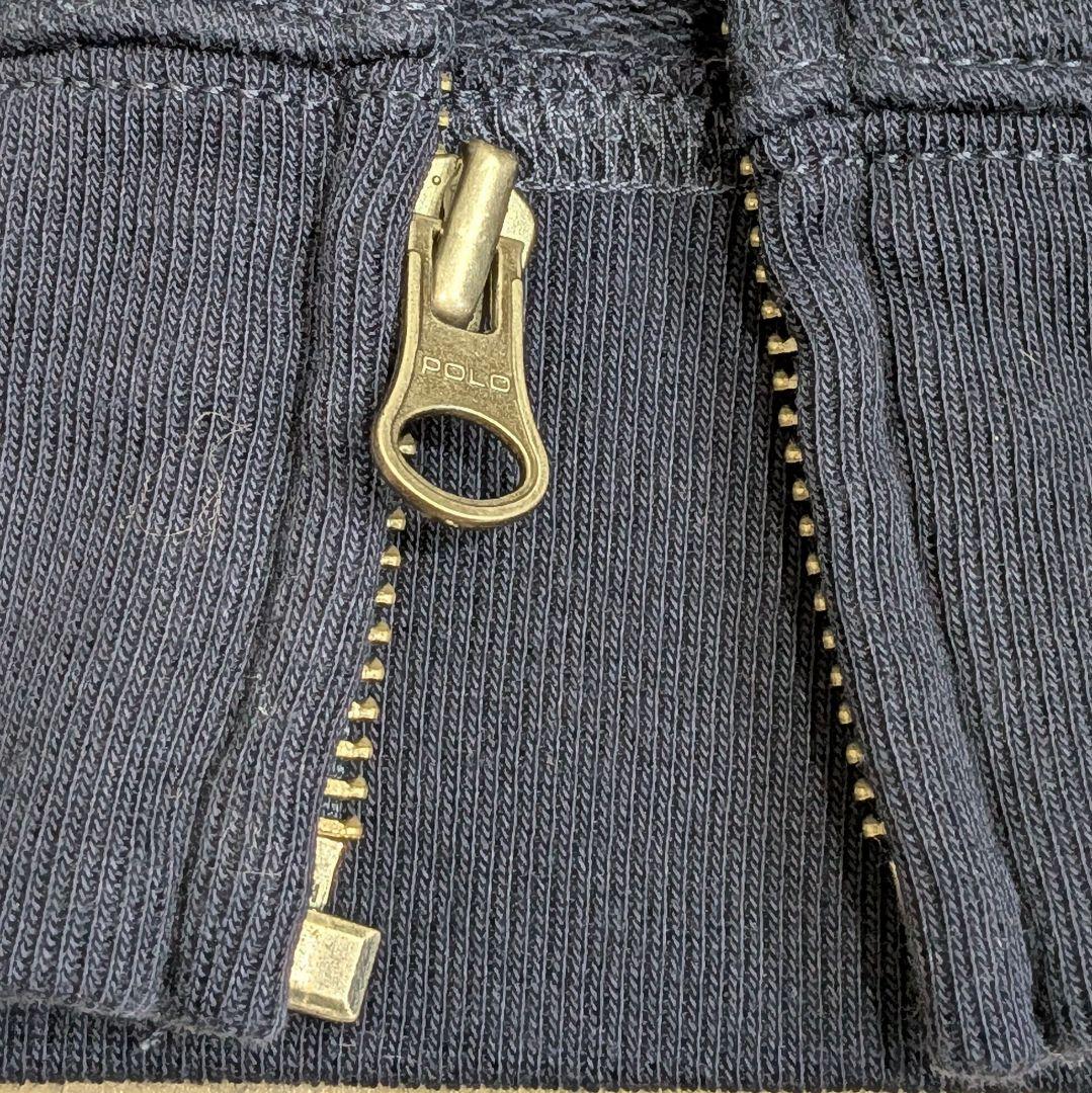 ポロラルフローレン ビッグポニー ジップパーカー 刺繍 ワッペン Y2K
