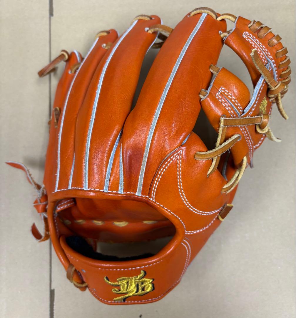和牛JB硬式内野手用グラブ（JB-004）オーダーウェブ付き