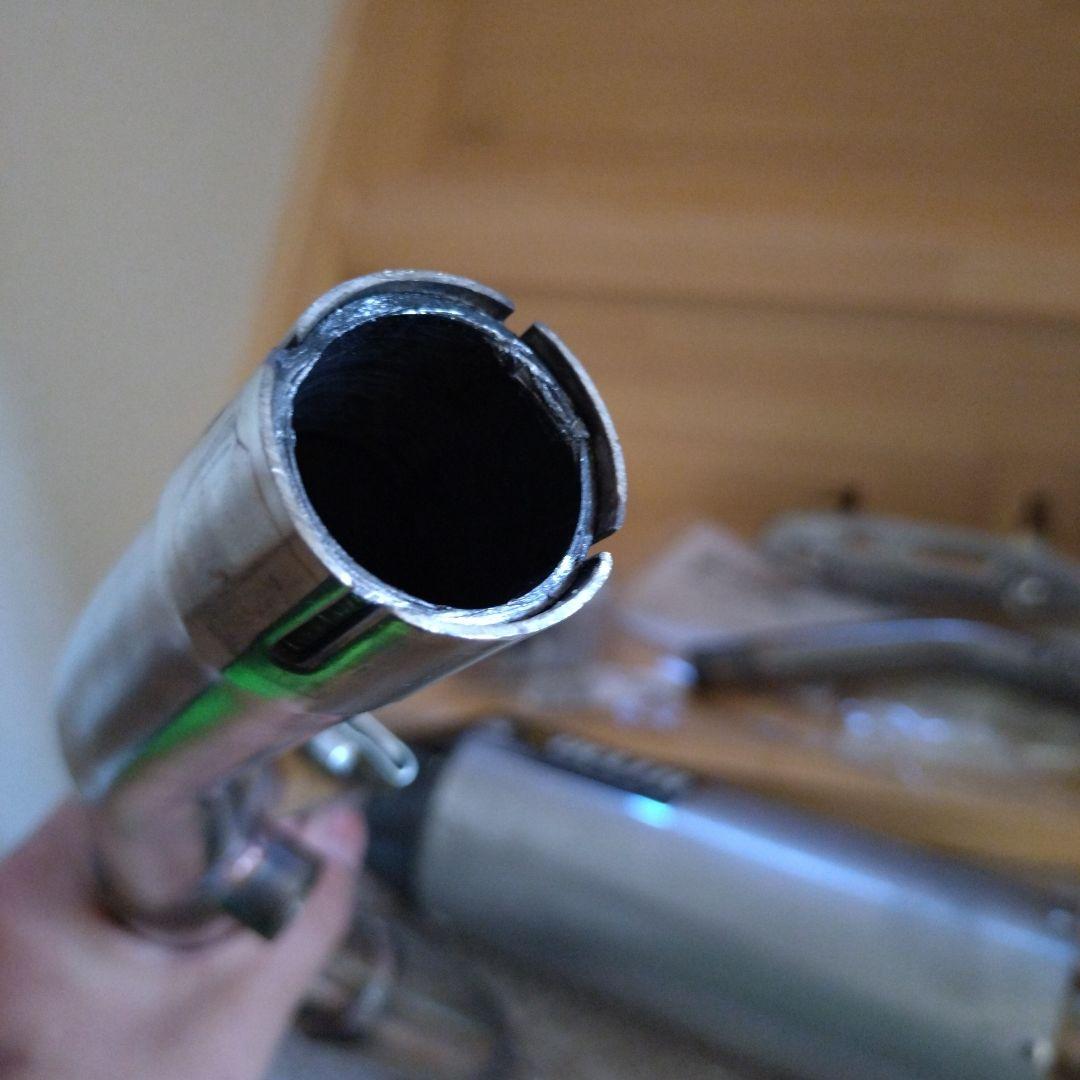 KLX125 Dトラッカー125 デルタ バレル4S JMCA フルエキ 中古