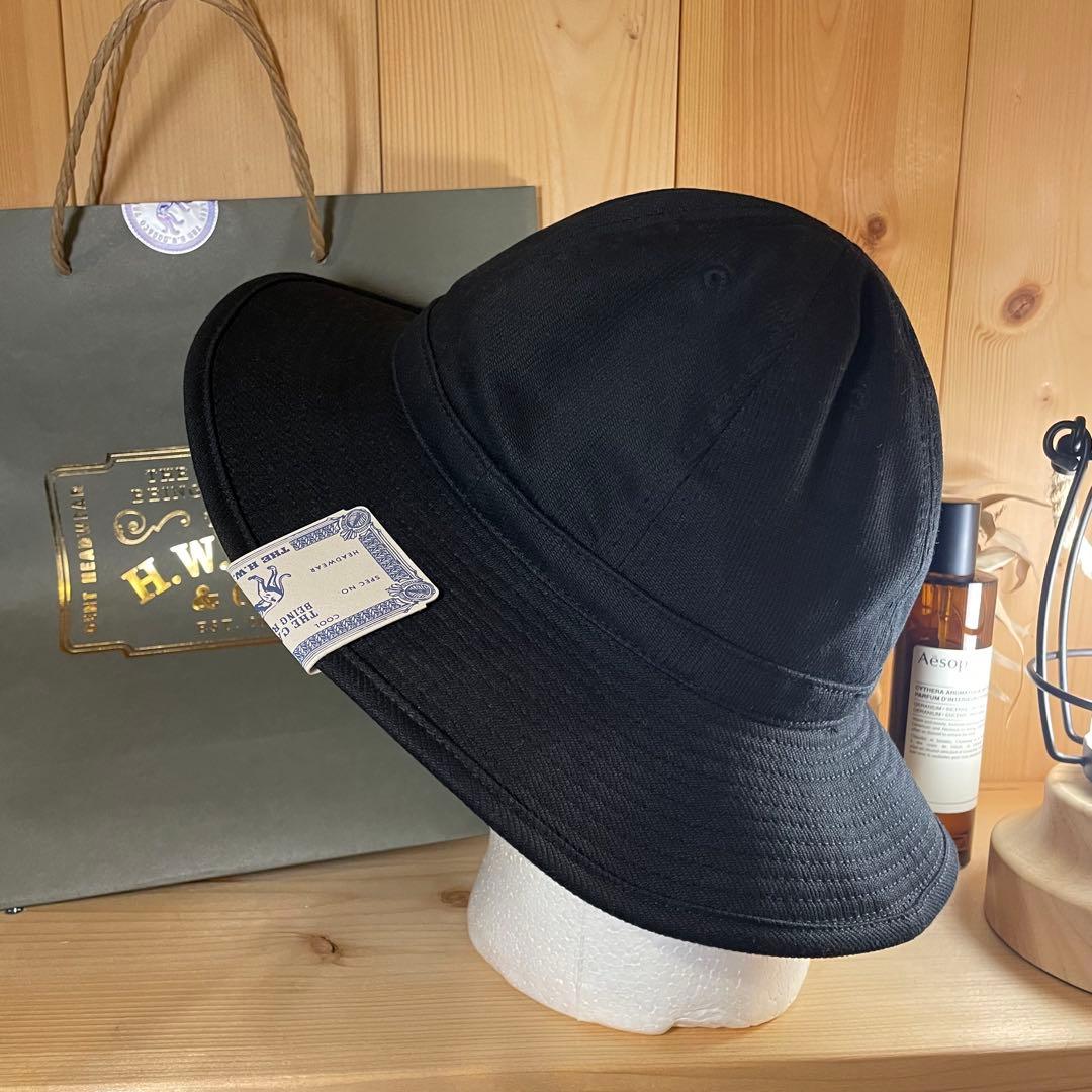 THE H.W.DOG&CO 2025 SS FATIGUE HATハット 黒