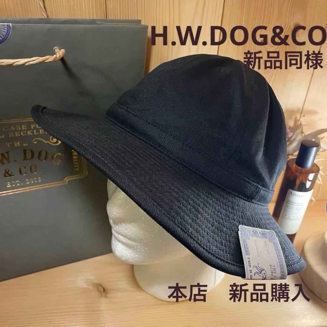 THE H.W.DOG&CO 2025 SS FATIGUE HATハット 黒