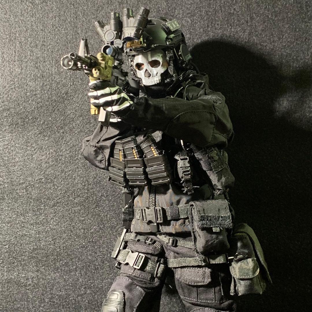1/6 ミリタリーフィギュア　COD MWIII ゴースト Ghost 夜戦装備