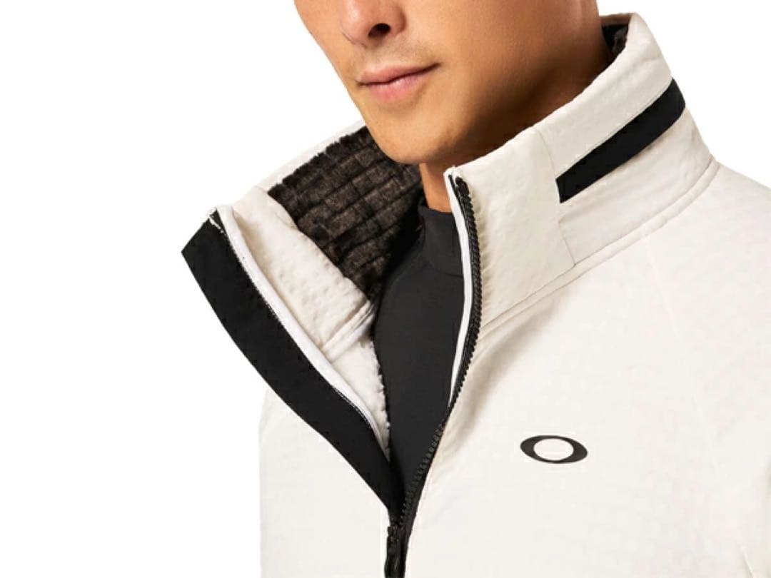 オークリー　トレーニングジャケット FOA405795 ホワイト　JPN/XL