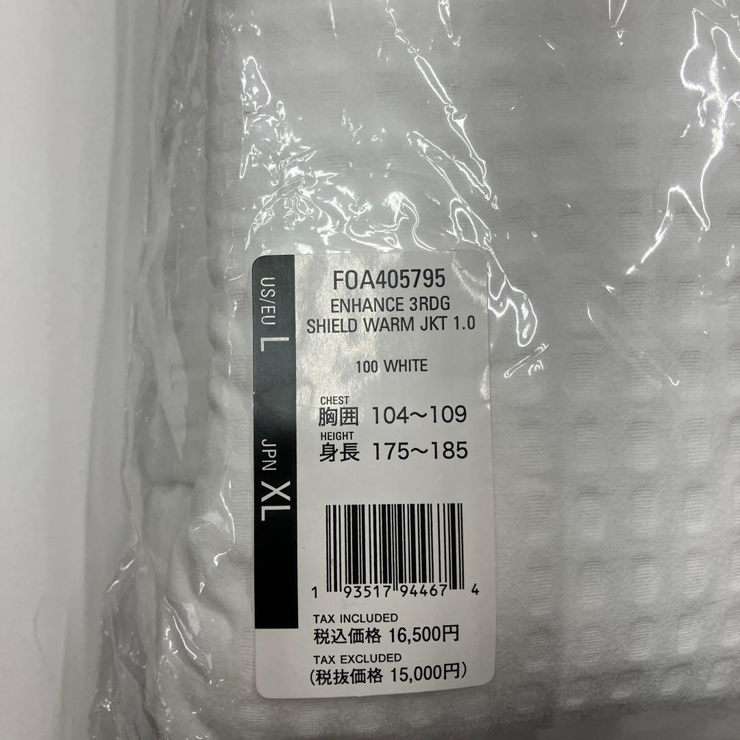 オークリー　トレーニングジャケット FOA405795 ホワイト　JPN/XL