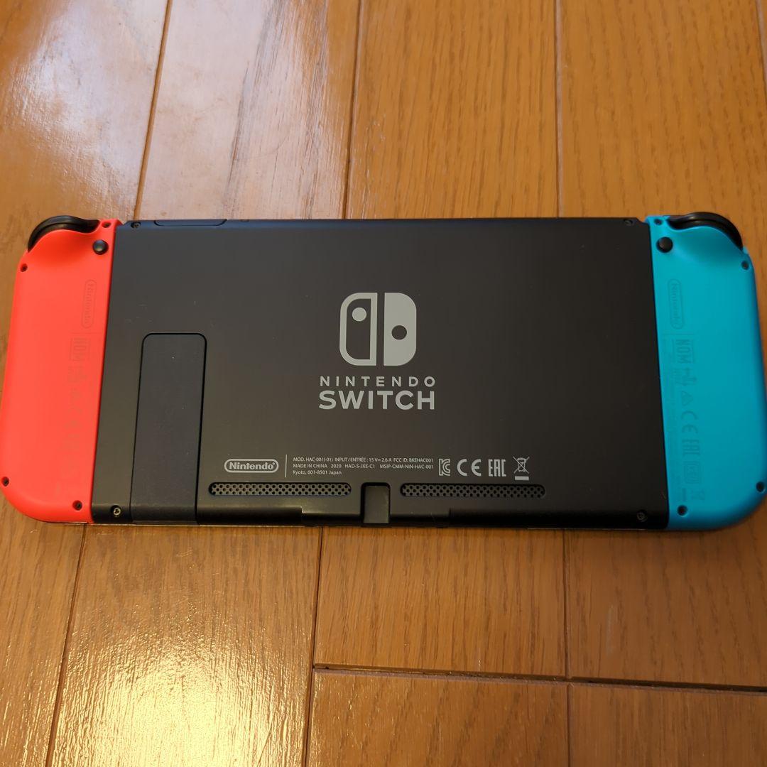 [箱なし]Nintendo Switch 本体 青/赤 ポケモン付き