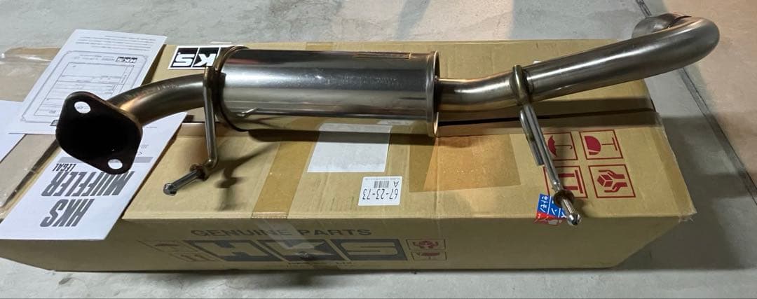 ジムニー　ジムニーシエラ　JB74 JB64 HKS リーガルマフラー