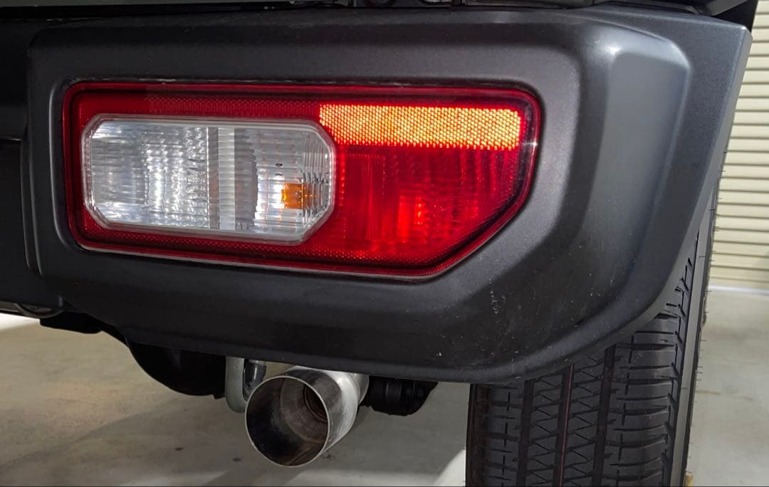 ジムニー　ジムニーシエラ　JB74 JB64 HKS リーガルマフラー