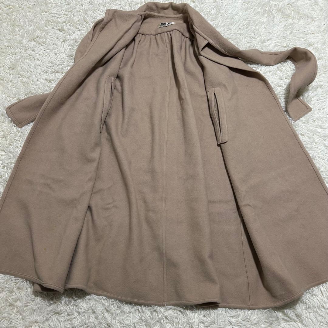 良品✨️希少 miss dior ミスディオール ポンチョ ボウタイ ウールコート