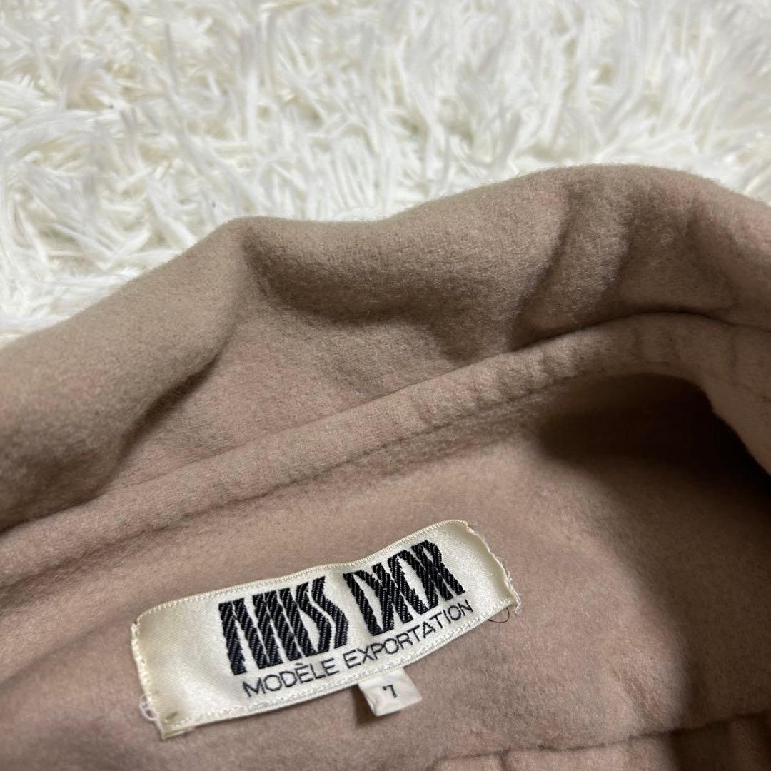 良品✨️希少 miss dior ミスディオール ポンチョ ボウタイ ウールコート