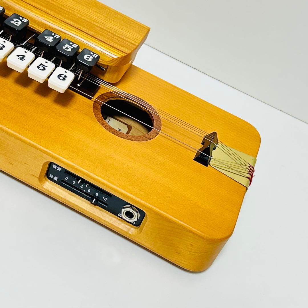 【極美品】SUZUKI 電気大正琴 弁慶 ピック 接続コード 説明書付き