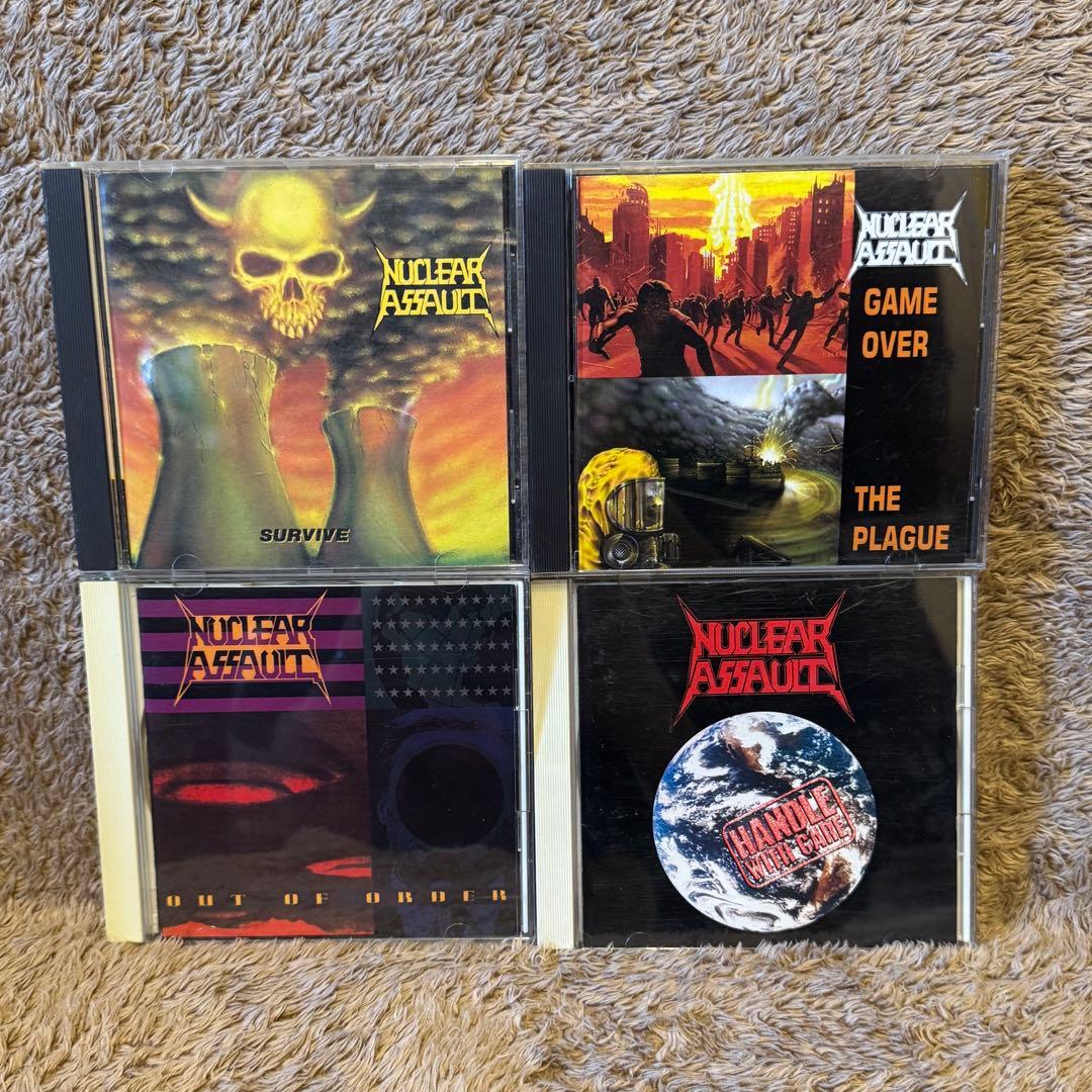 【レア】Nuclear Assault アルバム4枚セット