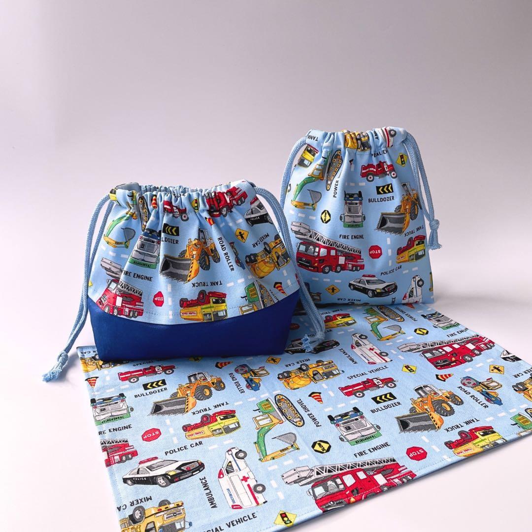 ベル【レッスンバッグ/上靴袋/巾着/ランチョンマット】ハンドメイドオーダー