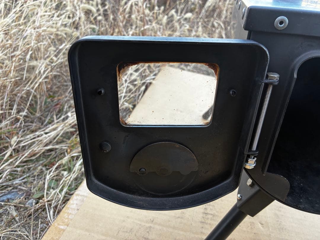 BUNDOK BD-501 薪 ストーブ (延長煙突2本煙突ガード、収納袋付)