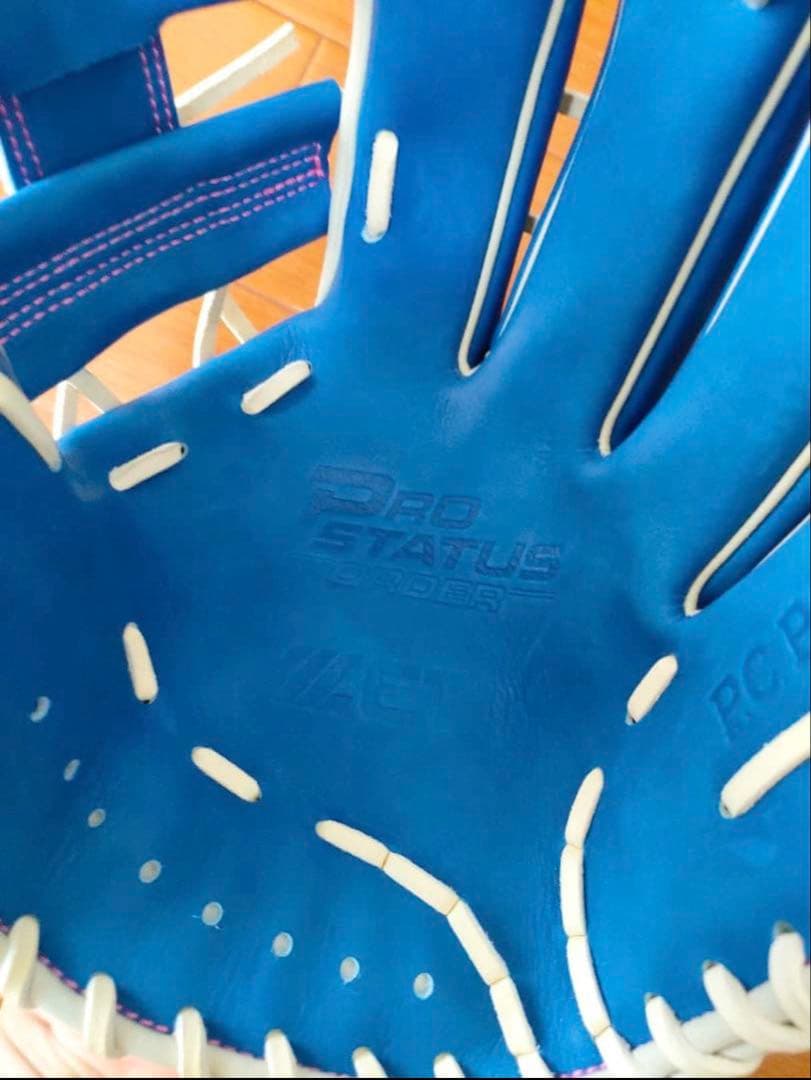 ZETTゼットプロステイタス軟式用グローブ（オーダー源田モデル）某有名店型漬け済