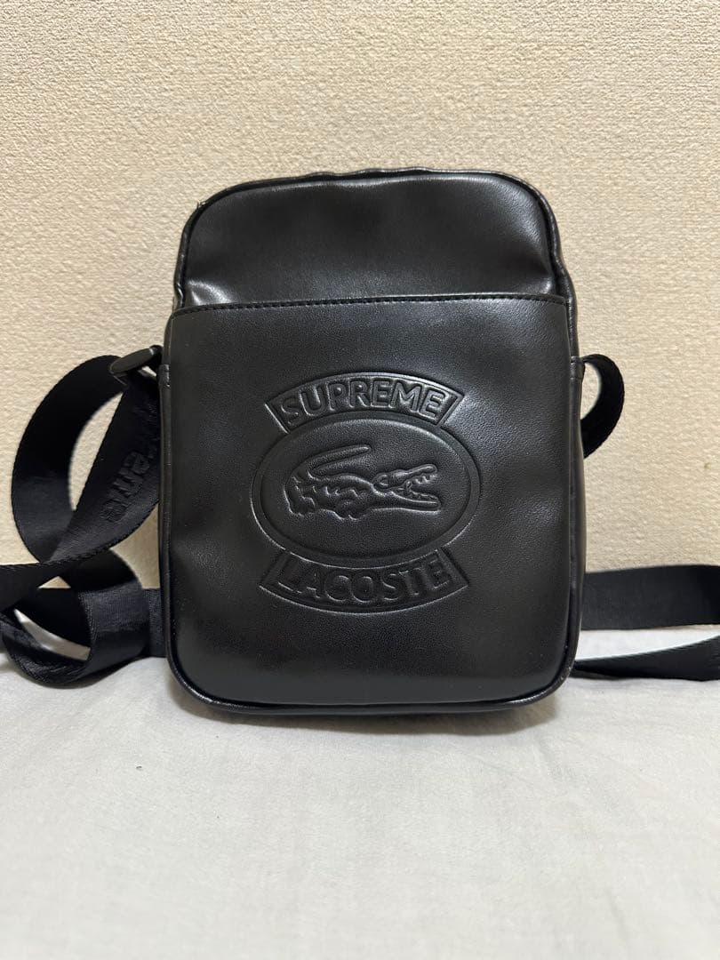 Supreme Lacoste ショルダーバッグ